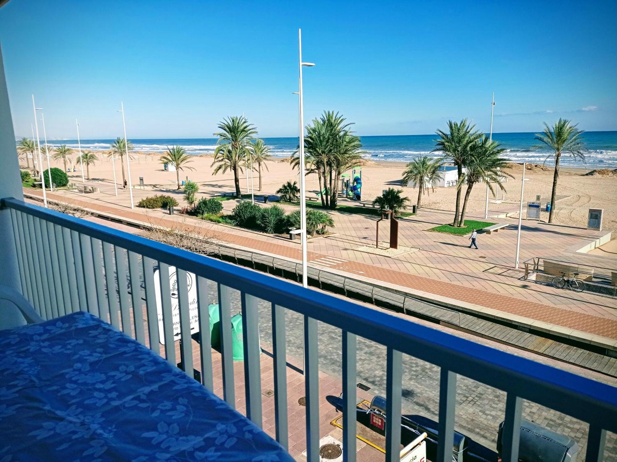 Apartamentos Bonaire 1ª Linea Wifi Solo Familias Serviplaya Gandia Ngoại thất bức ảnh